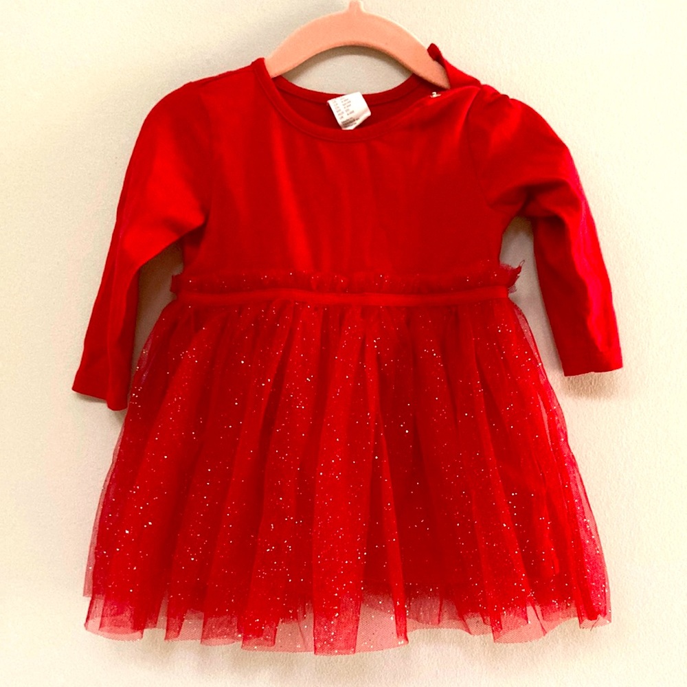 H&M girls Christmas dress size 6 months
